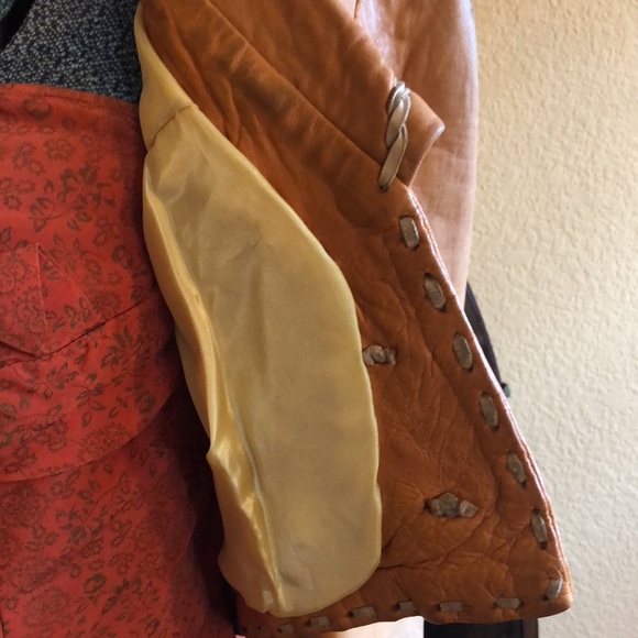 Vintage Hand Stitched Leather Jacket - Picture 2 of 7